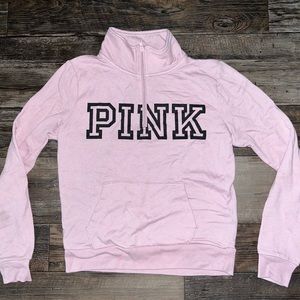 Pink, light pink sweatshirt